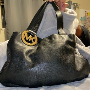 Michael Kors black shoulder bag
